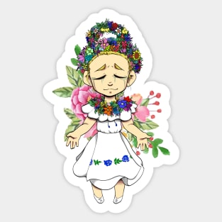 May Queen Dani Sticker